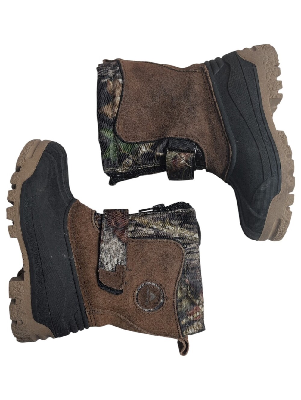OZARK TRAIL Camo Tan Black Snow Boots Toddler 9